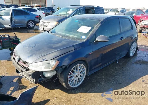 2016 Volkswagen Golf Gti S 2-Door z USA, uszkodzony, nr VIN 3VWYT7AU0GM007992